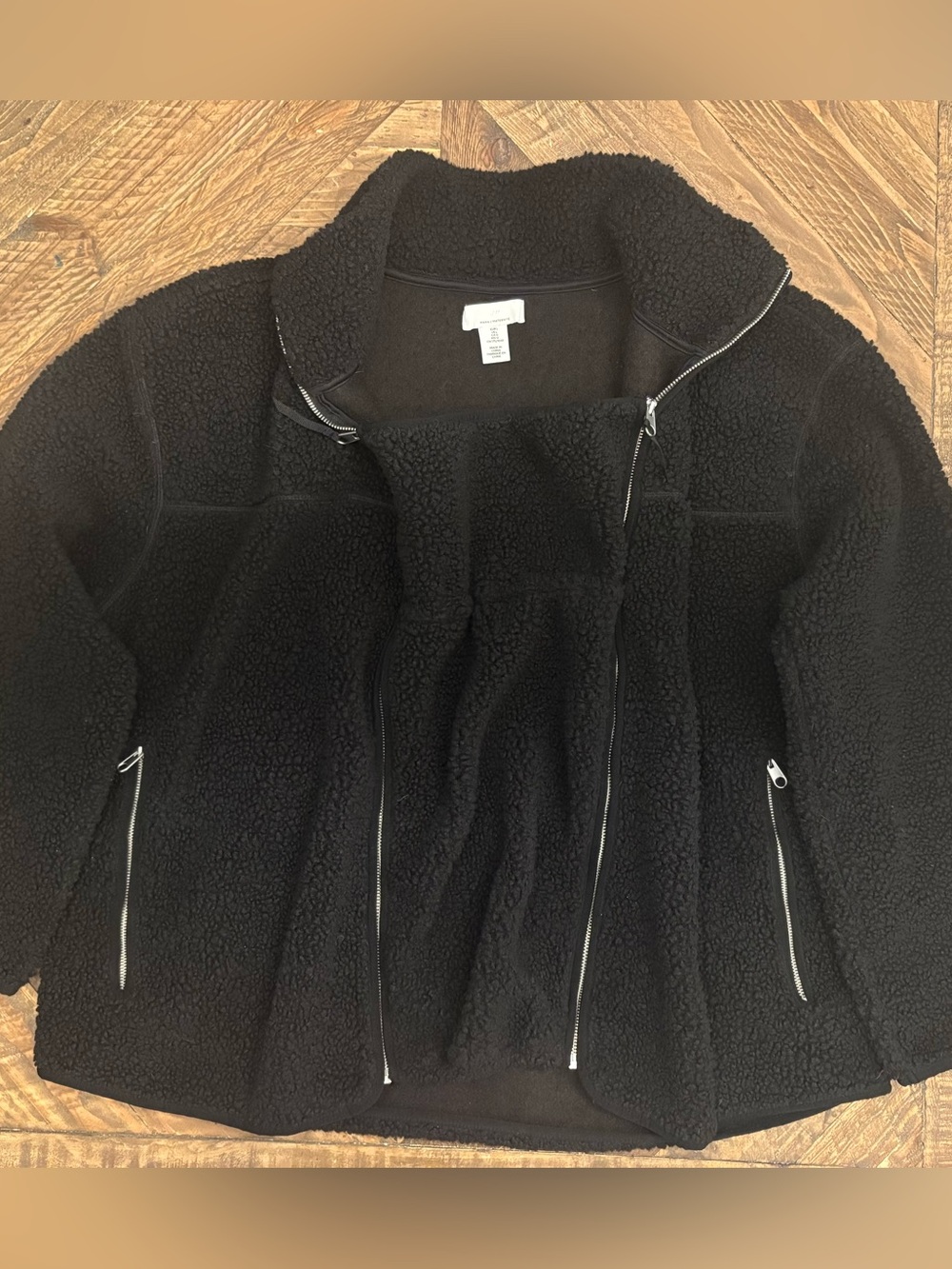 H&M MAMA BEFORE & AFTER BABYWEARING FLEECE JACKET